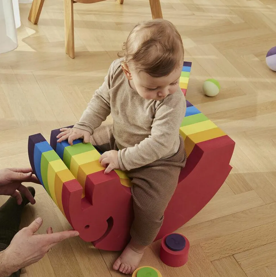 bObles Elefant L - Rainbow