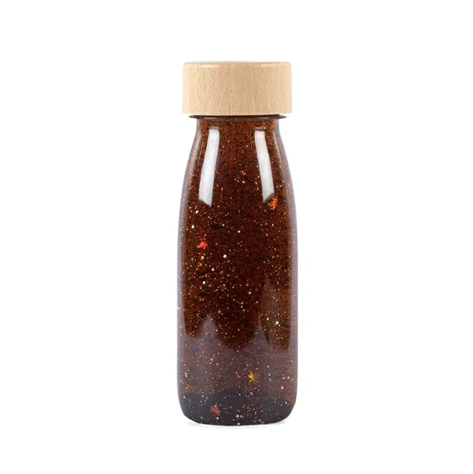 Fascinationsflaske - Brun glitter