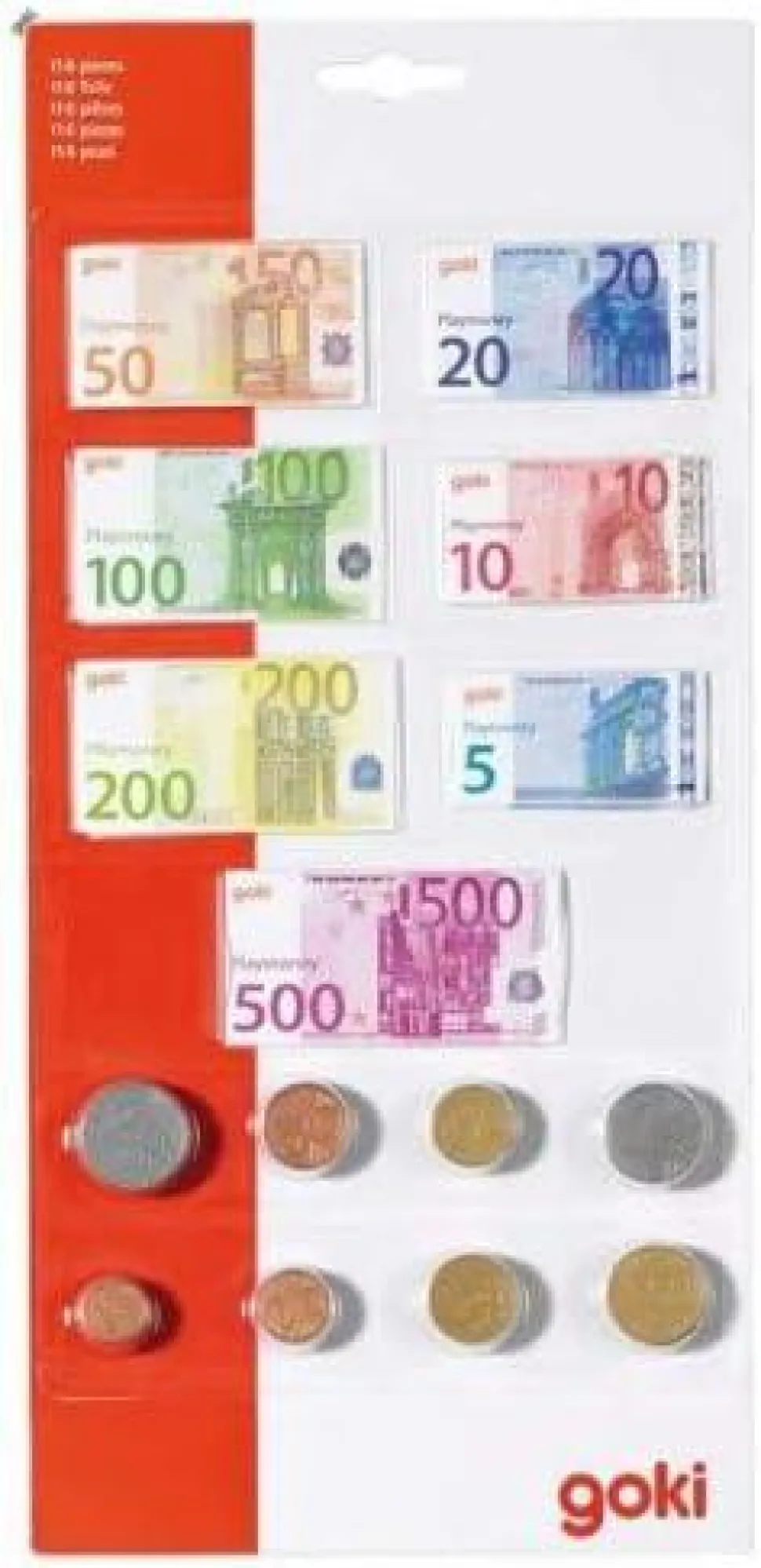 Legepenge - Euro, 116 dele