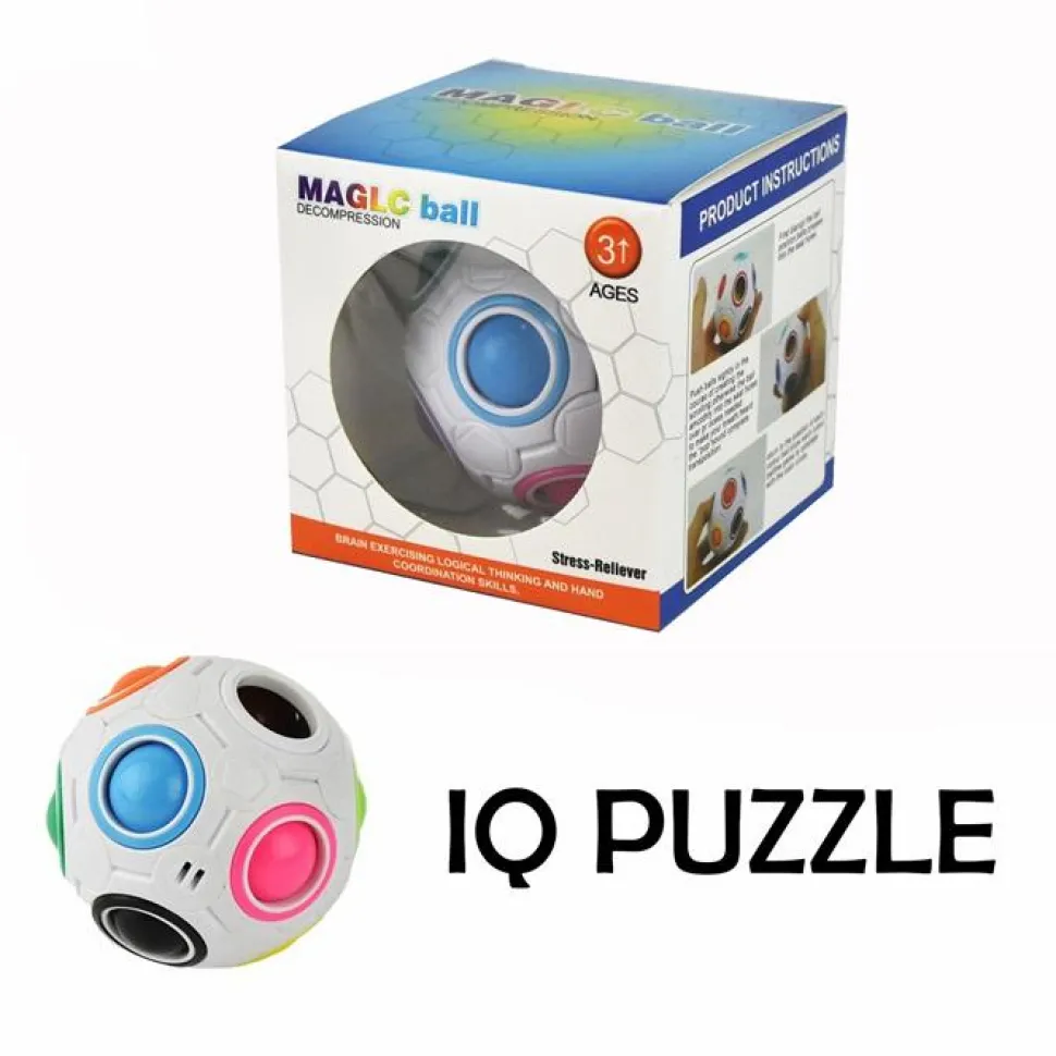 Magic ball - Find og flyt farven, Ø 7 cm