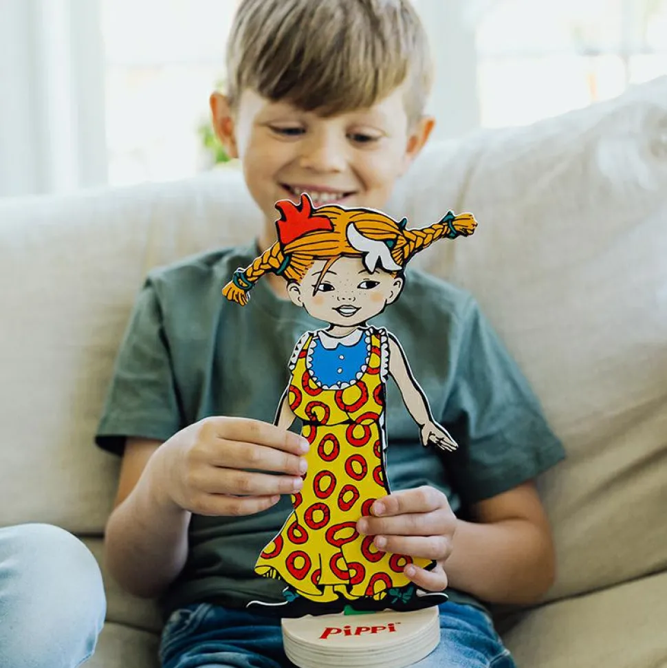 Magnetisk påklædningsdukke, Pippi Langstrømpe