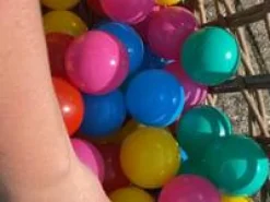 Plastbolde Ø6 cm, 100 stk