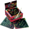 Scratch Art - Regnbuekort
