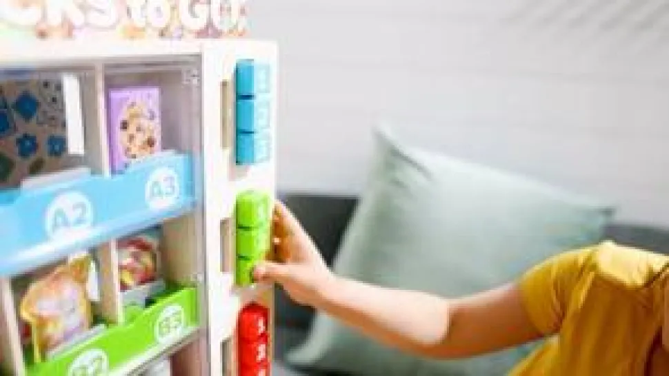 Snackautomat, 16 dele