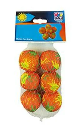 Vandbombebolde  Ø4 cm - 6 stk